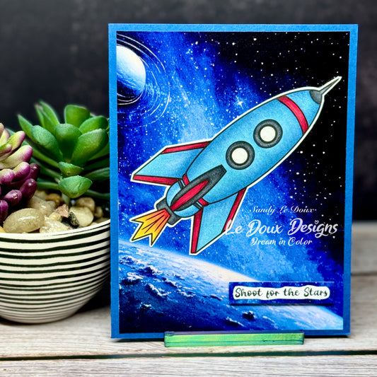 Mission Control Stamp Set