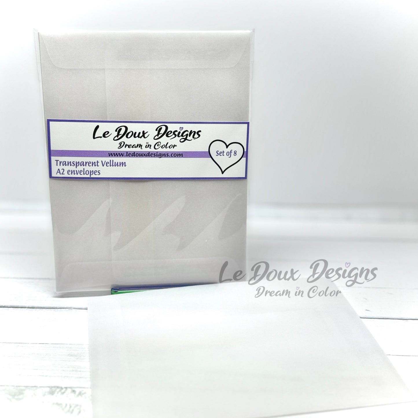 Transparent Vellum A2 Envelopes