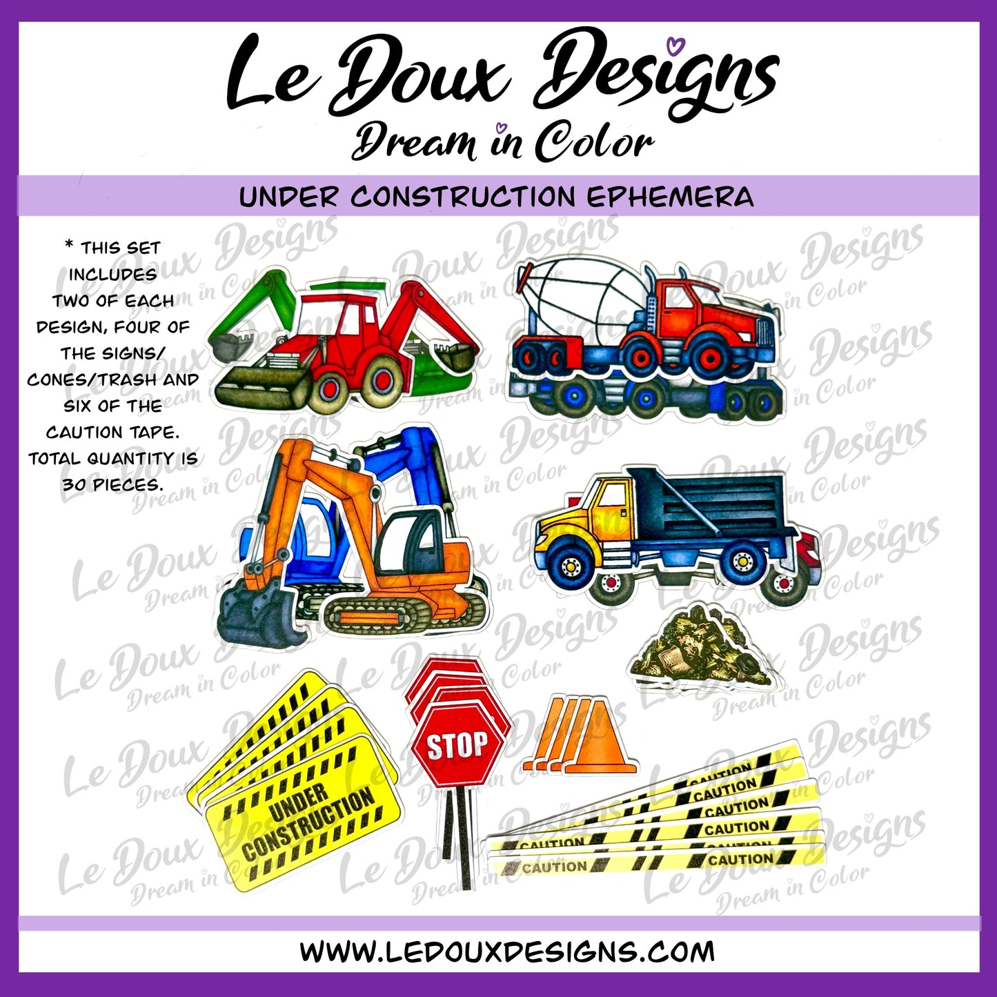 Under Construction Ephemera