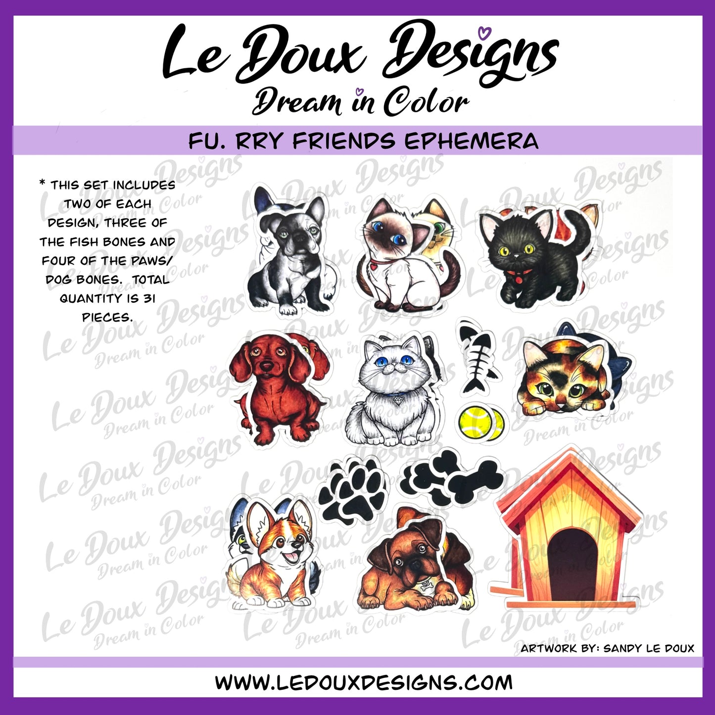 Furry Friends Ephemera