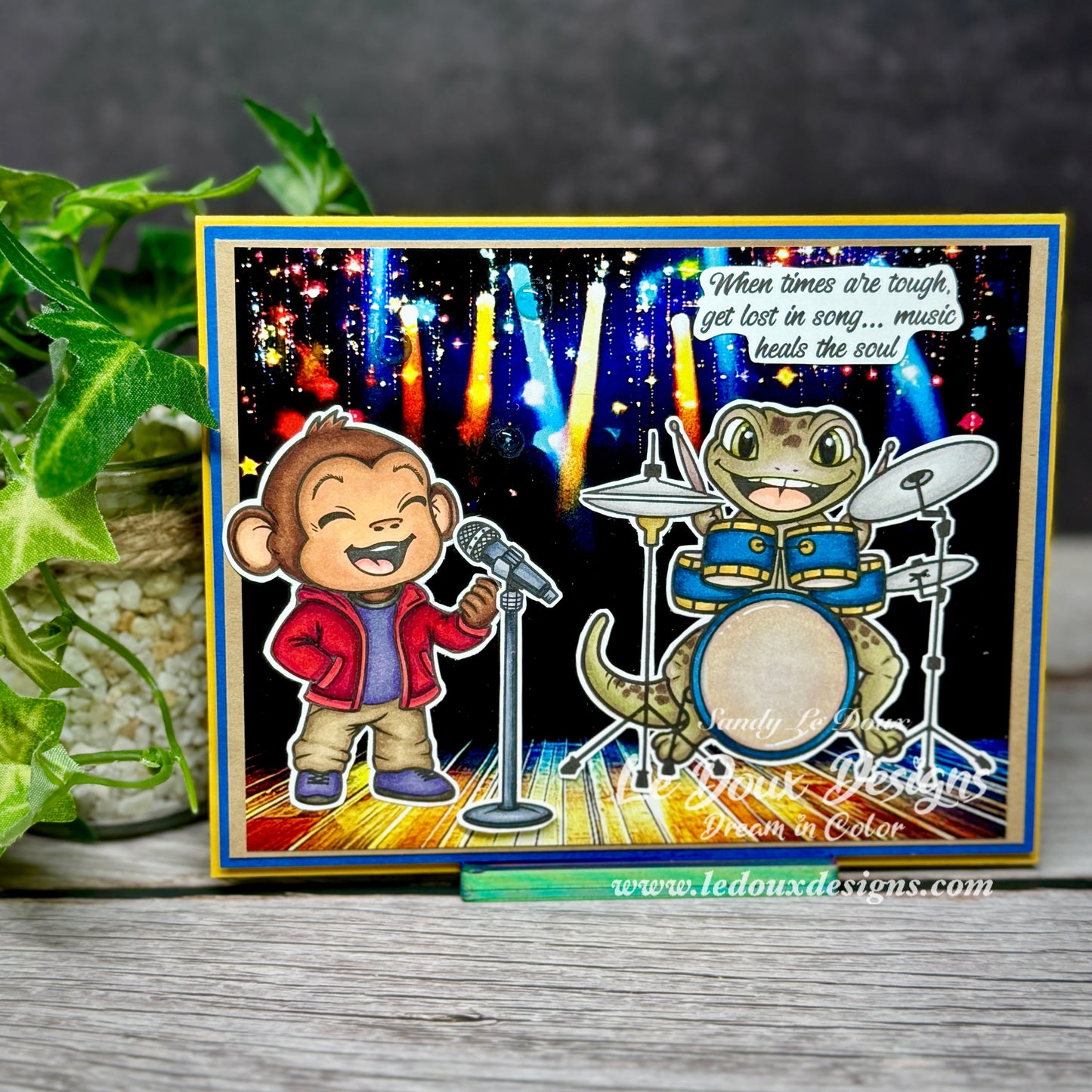 Feel the Beat Stamp set