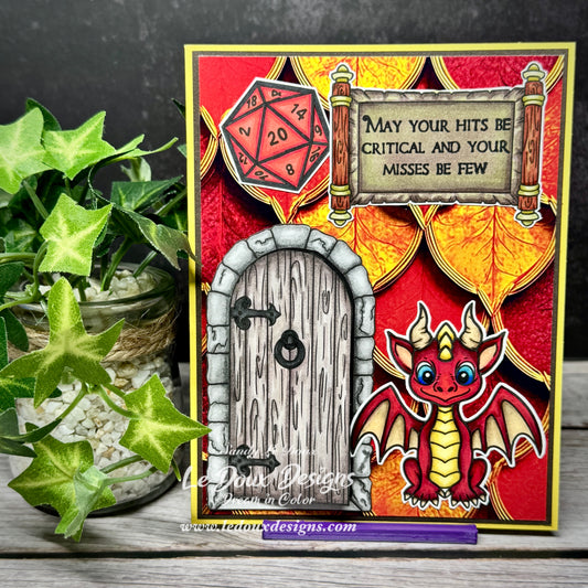 Dragon Treasure Stamp set