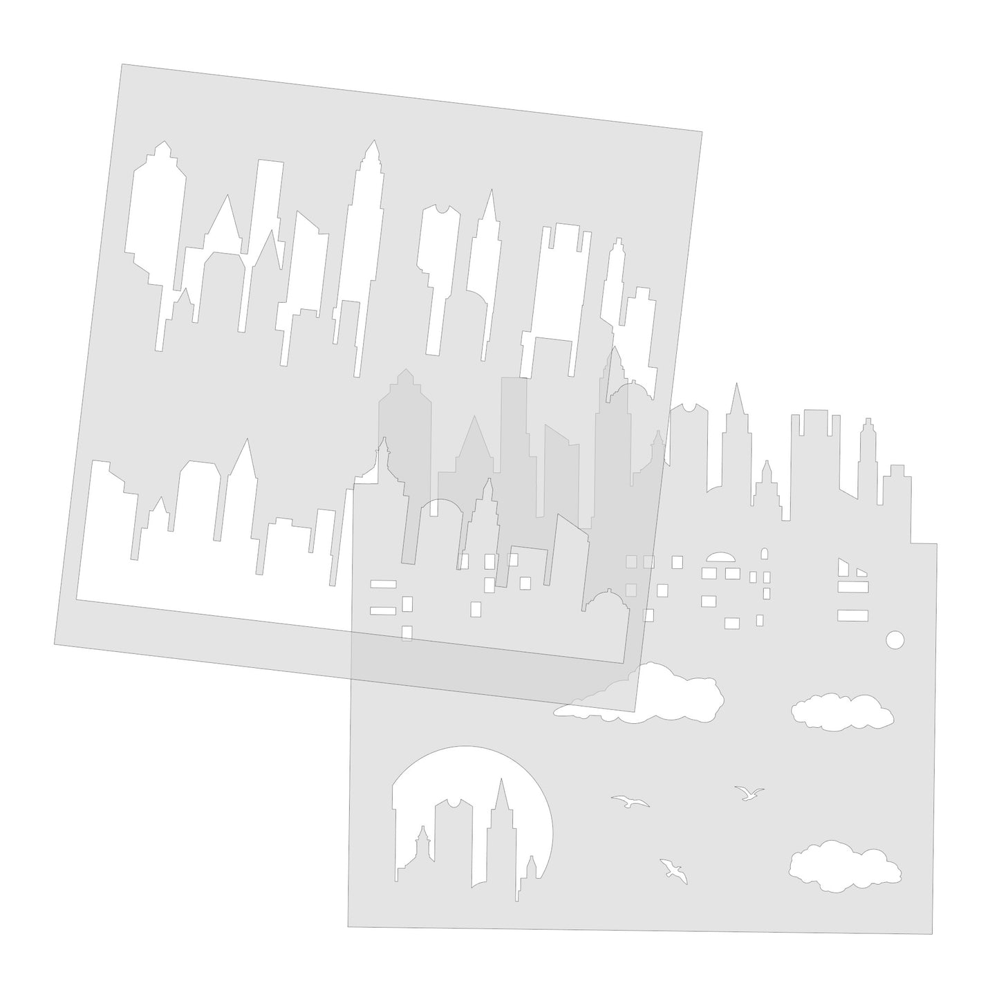 Skyline Stencil