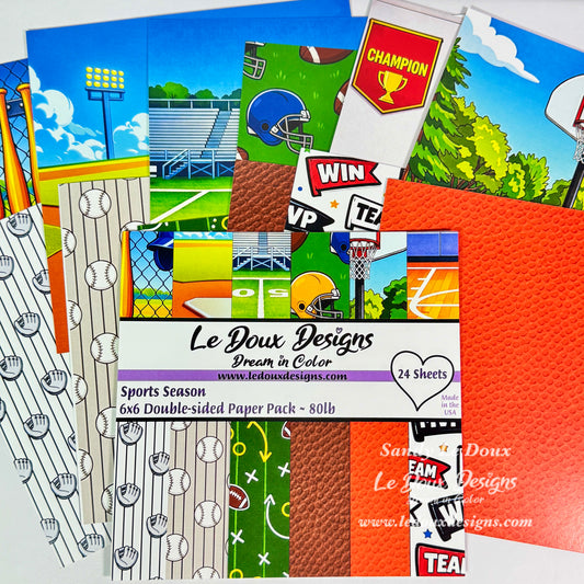 Sports Season Paper Pad