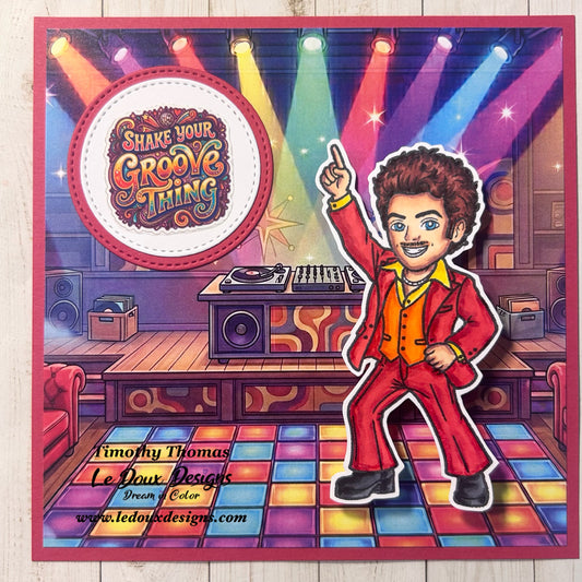 Disco Night Stamp set