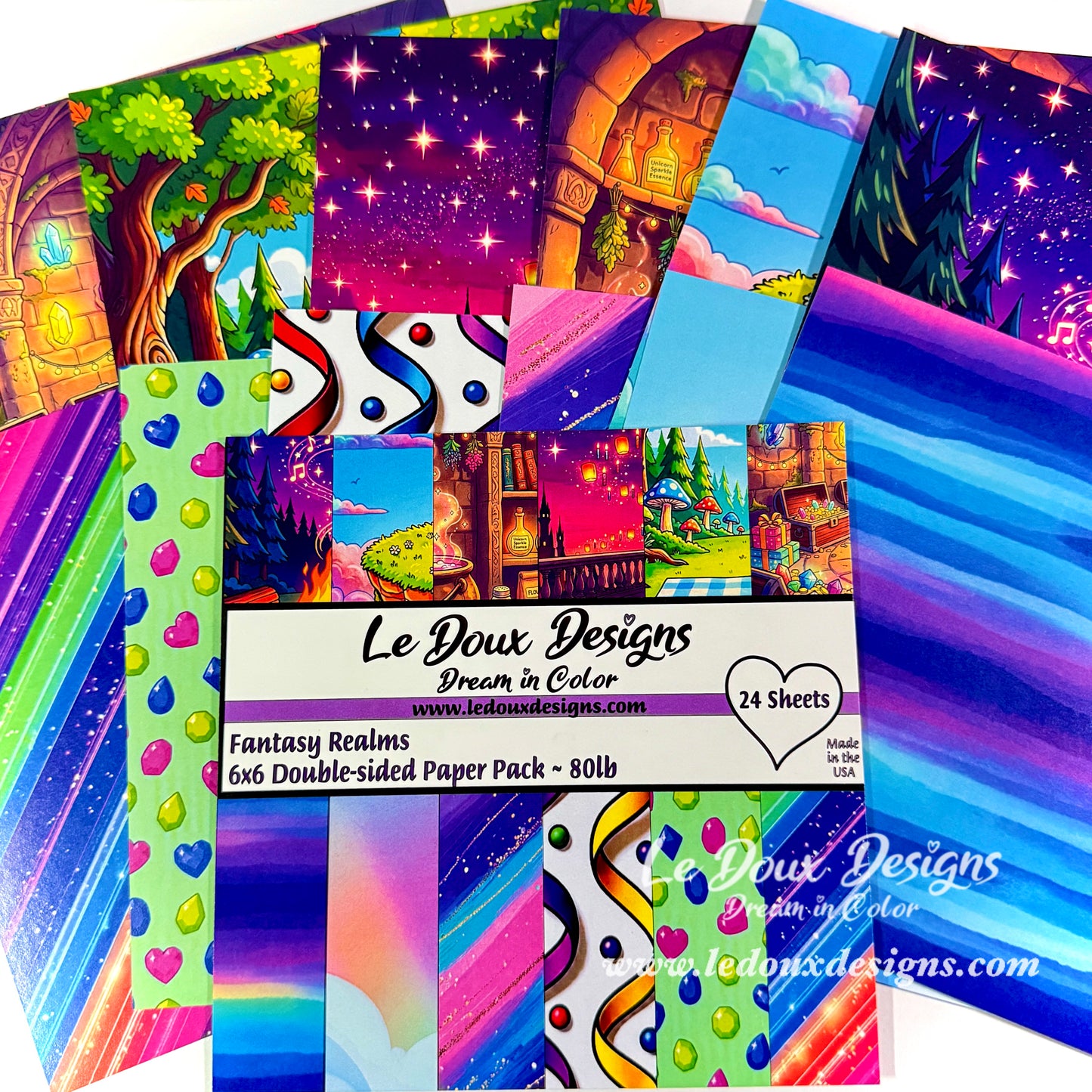 Fantasy Realms Paper Pad