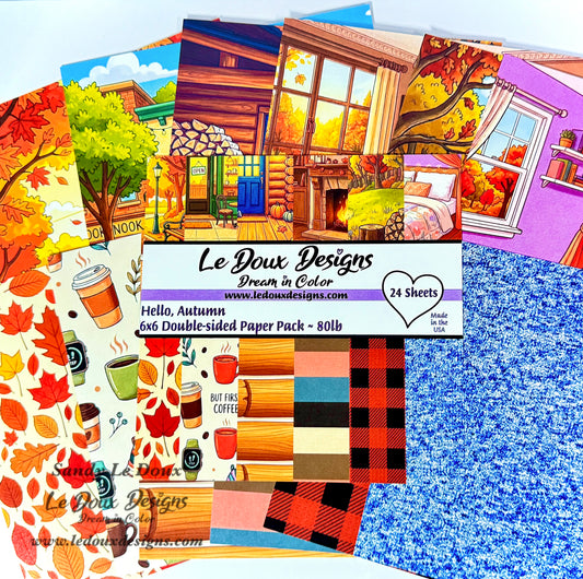 Hello Autumn Paper Pad