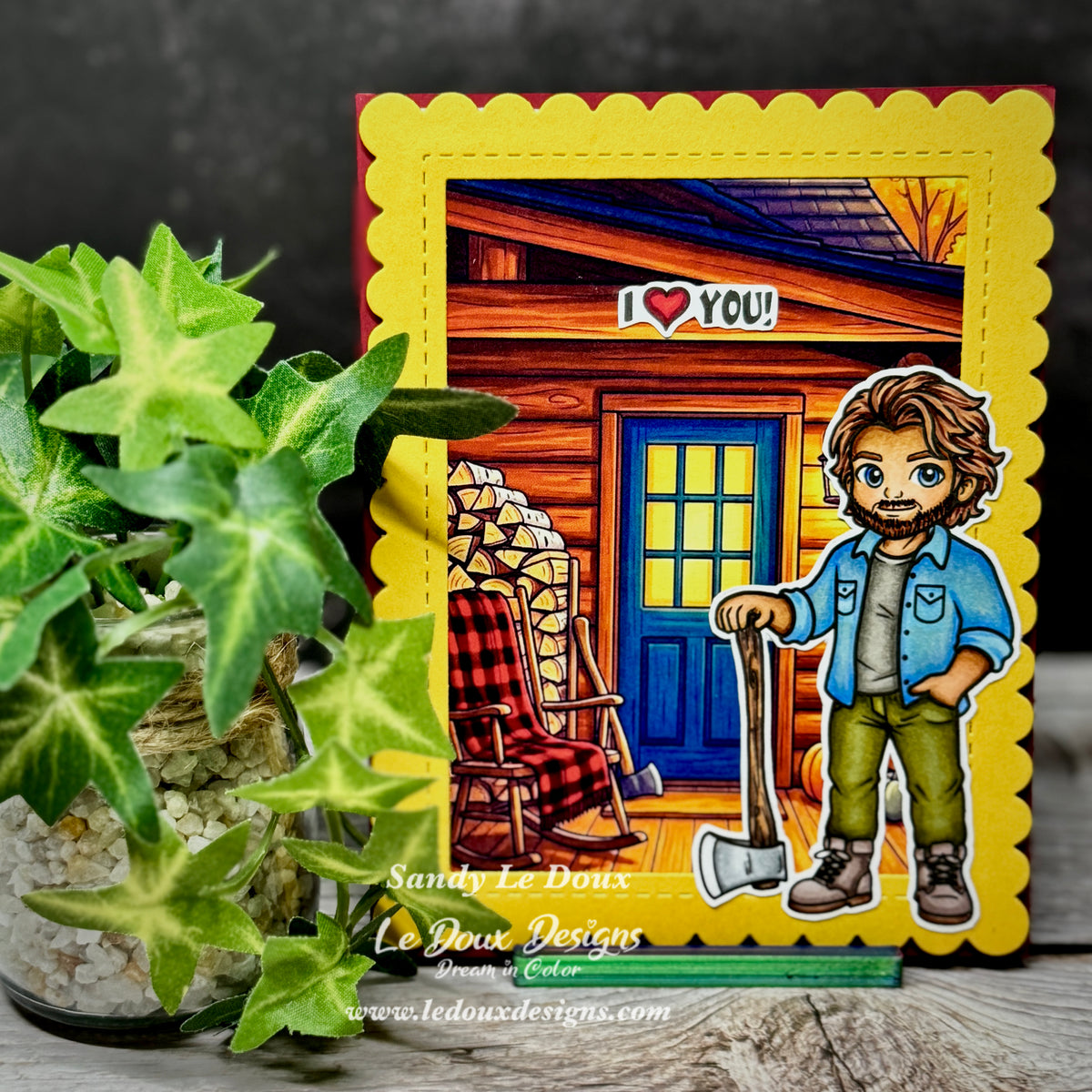 Man Plans Stamp Set