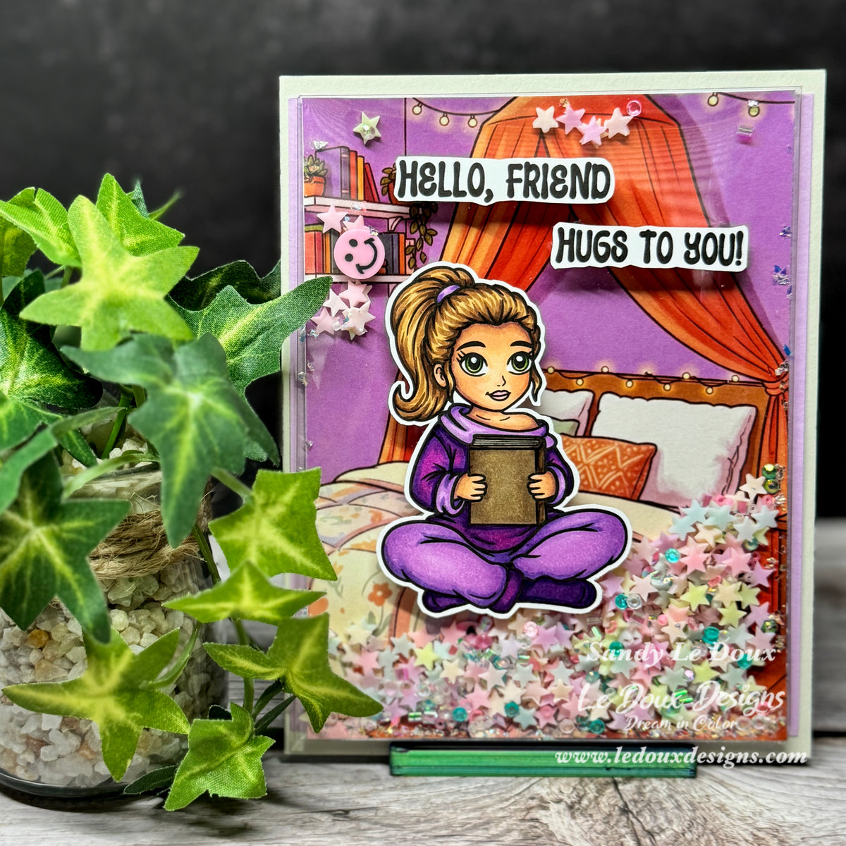 Girl Time Stamp Set