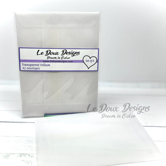 Transparent Vellum A2 Envelopes
