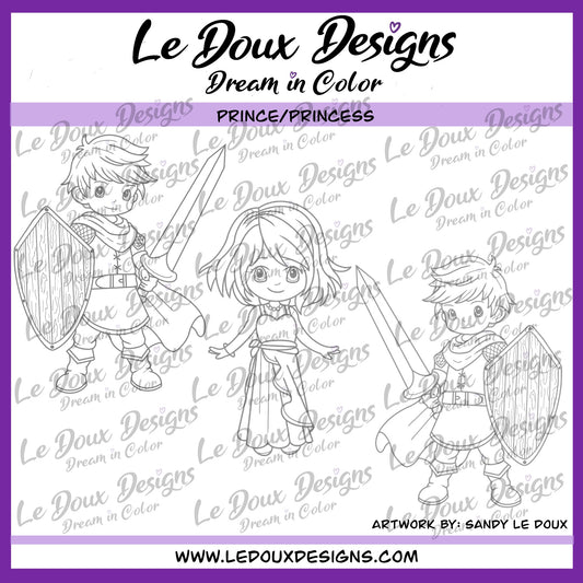 Prince & Princess Digital Image