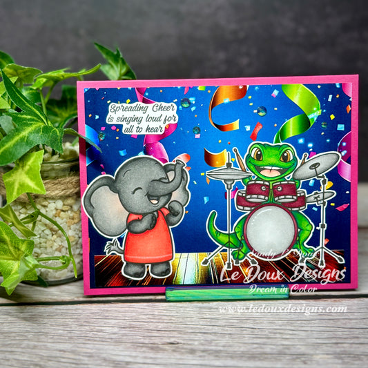 Feel the Beat Stamp set