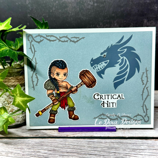 Dungeon Elements Stencil