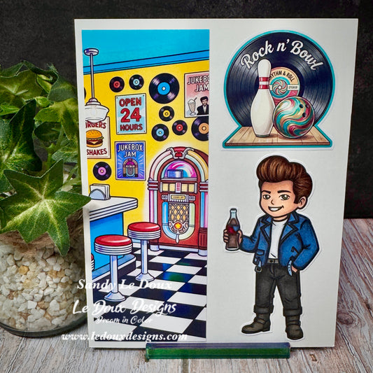 Rockin' 50s Sticker Sheet