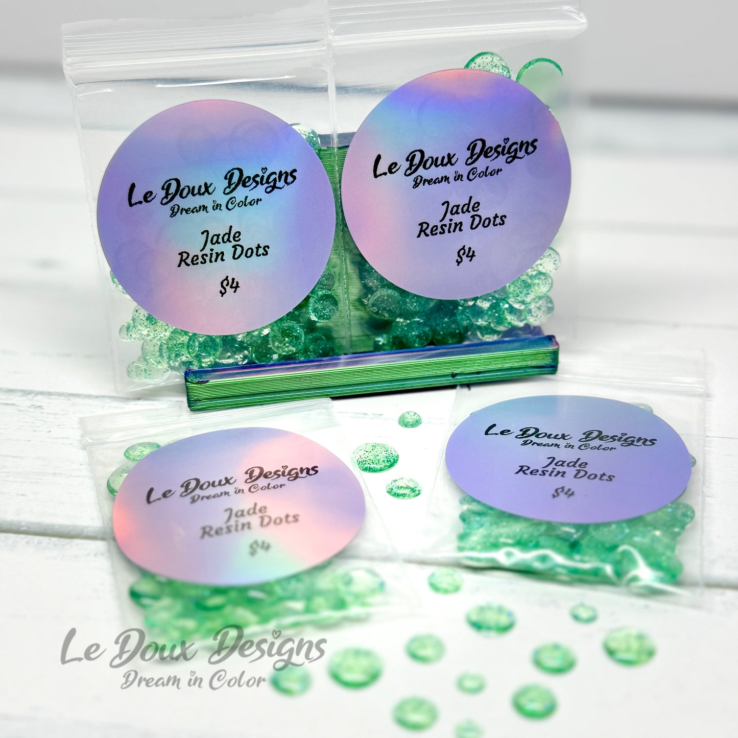 Jade Resin Dots