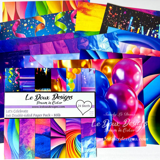 Let's Celebrate Paper Pad