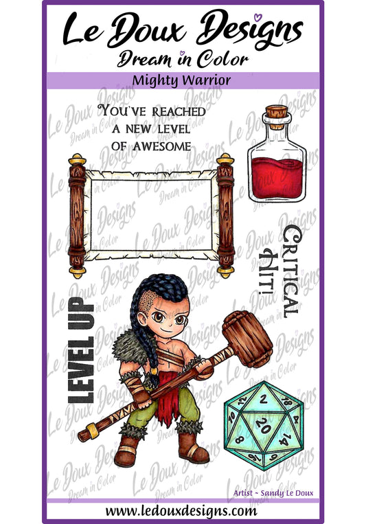 Mighty Warrior Stamp set