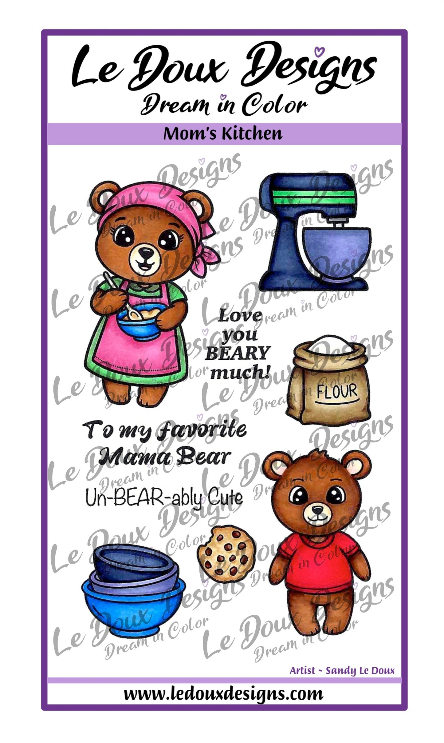 Mom's Kitchen Stamp set