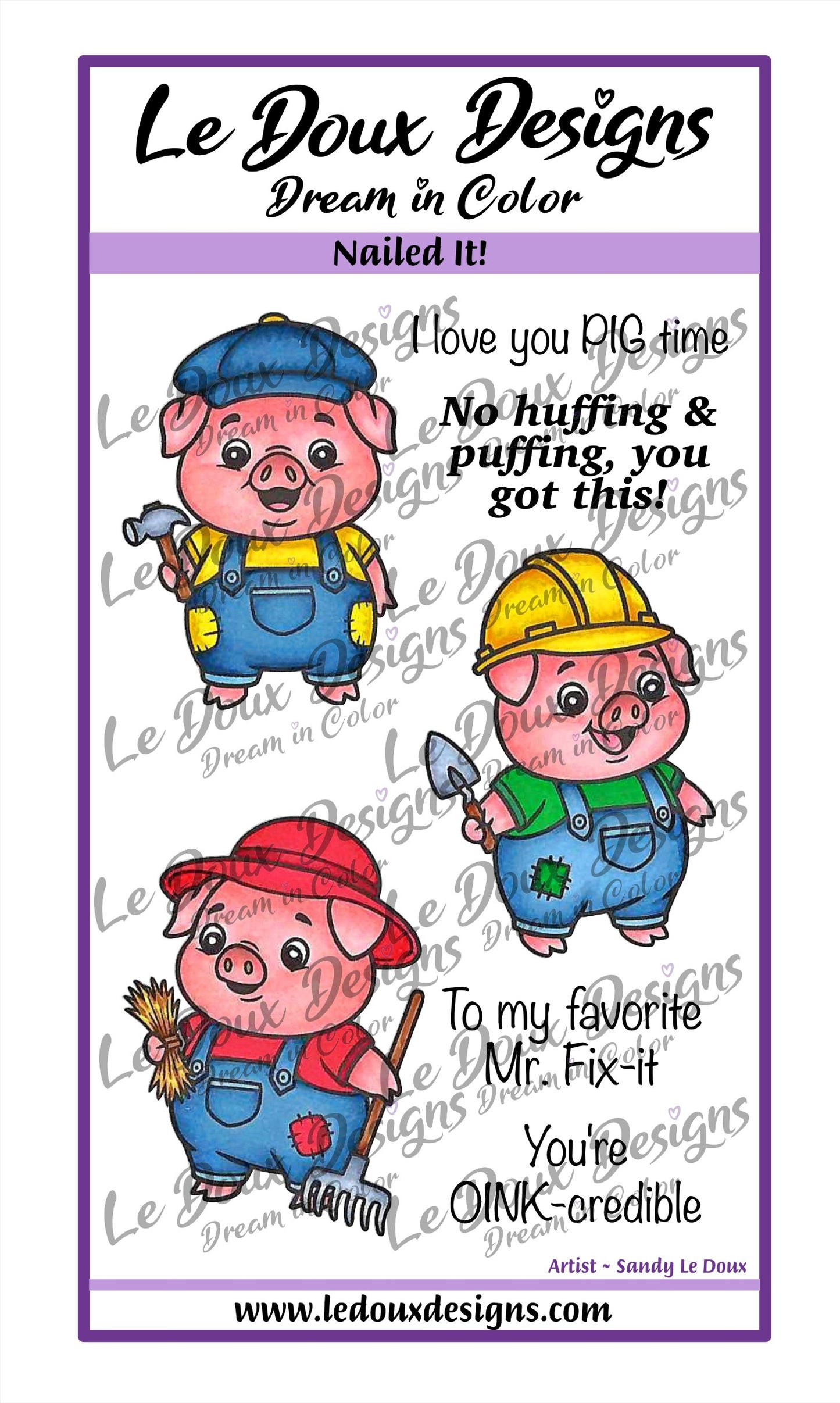 Nailed It Stamp set