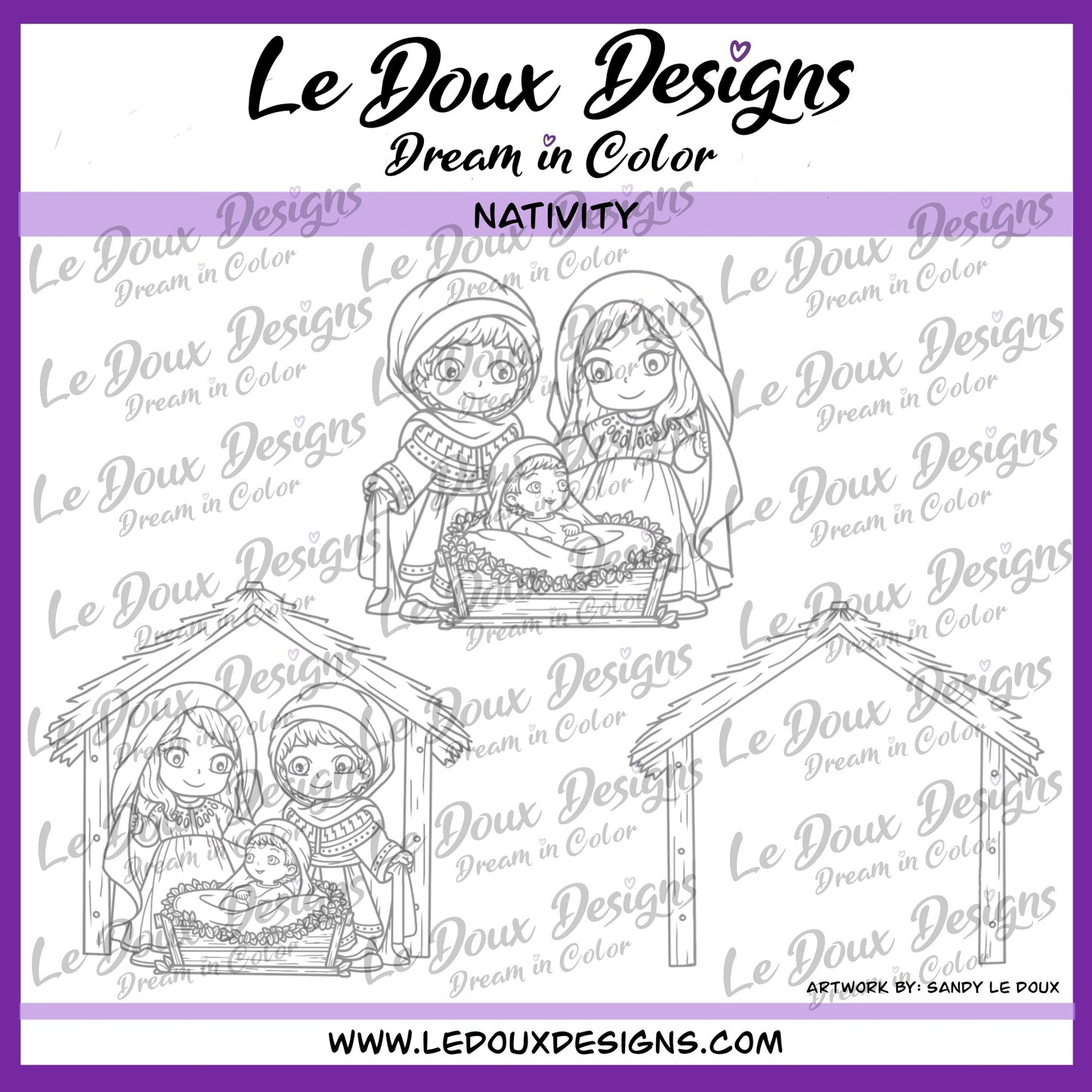 Nativity Digital Image