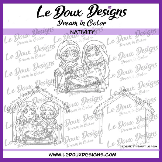 Nativity Digital Image