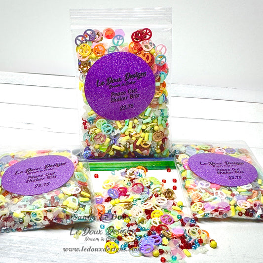 Peace Out Shaker Bits