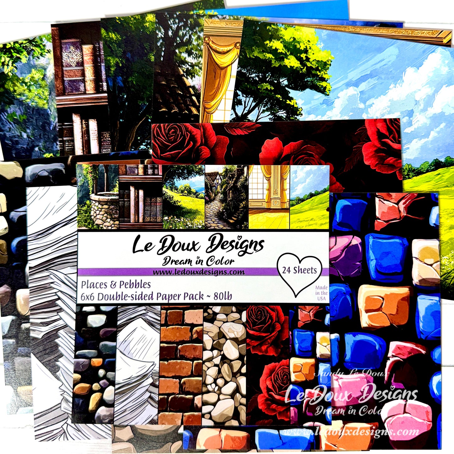 Places & Pebbles Paper Pad