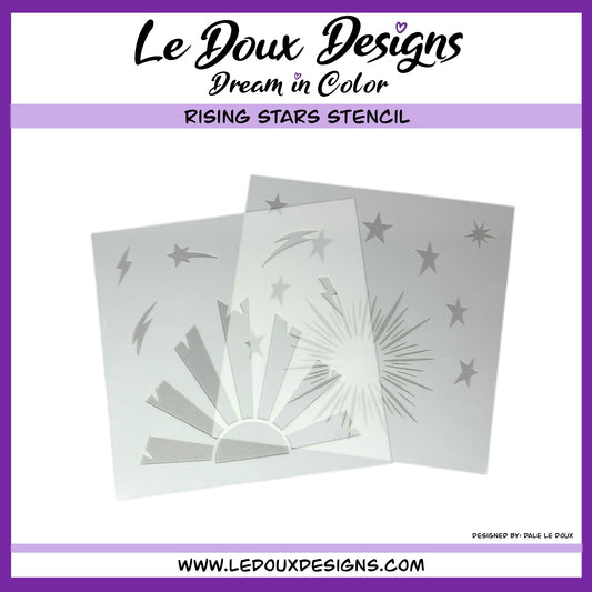 Rising Stars Stencil