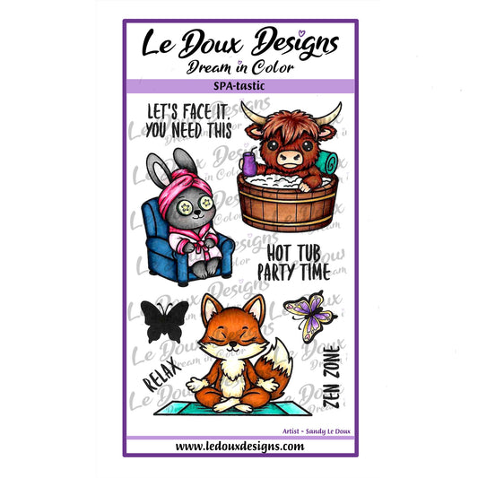 SPA-tastic Stamp set