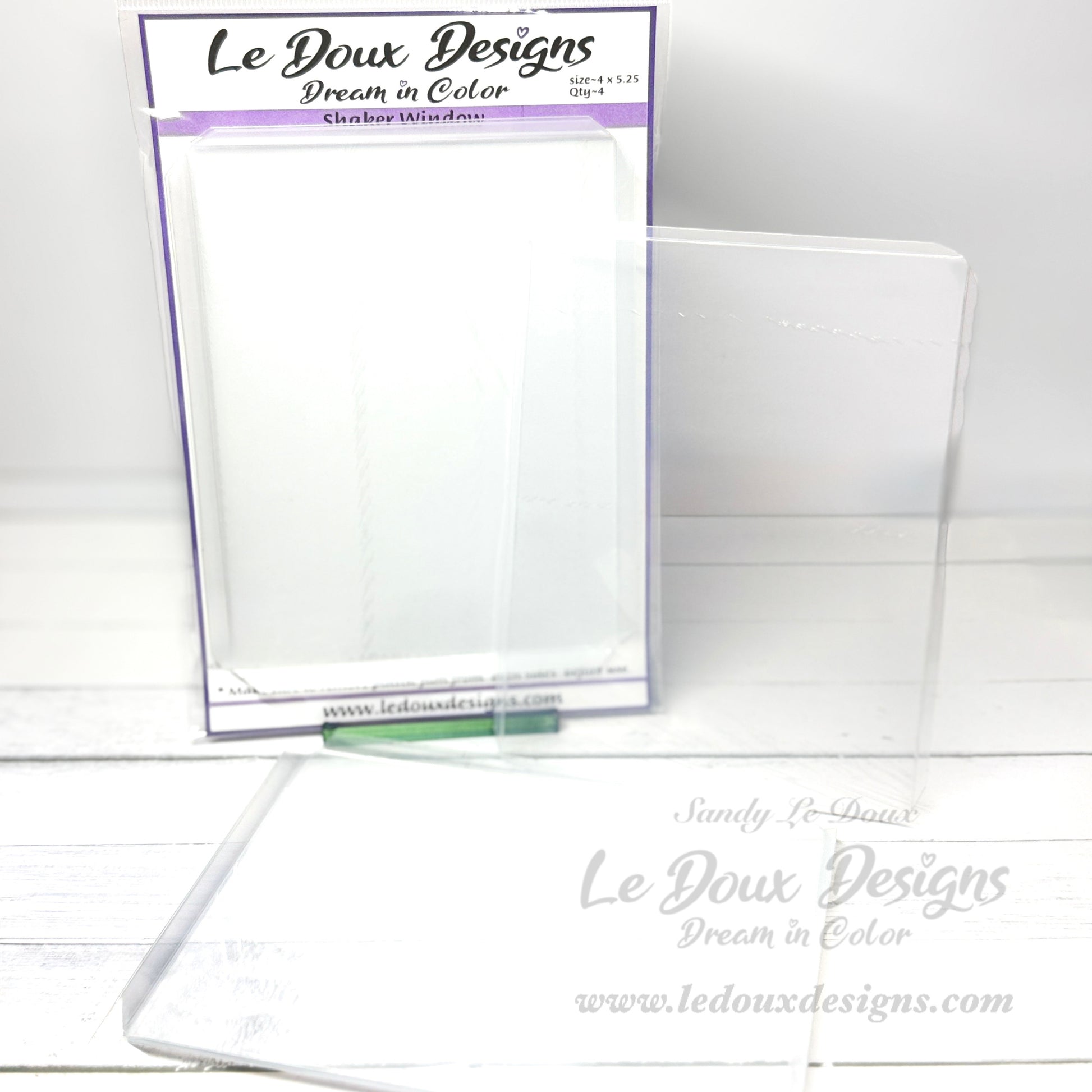 Le Doux Designs Shaker Window Sheets