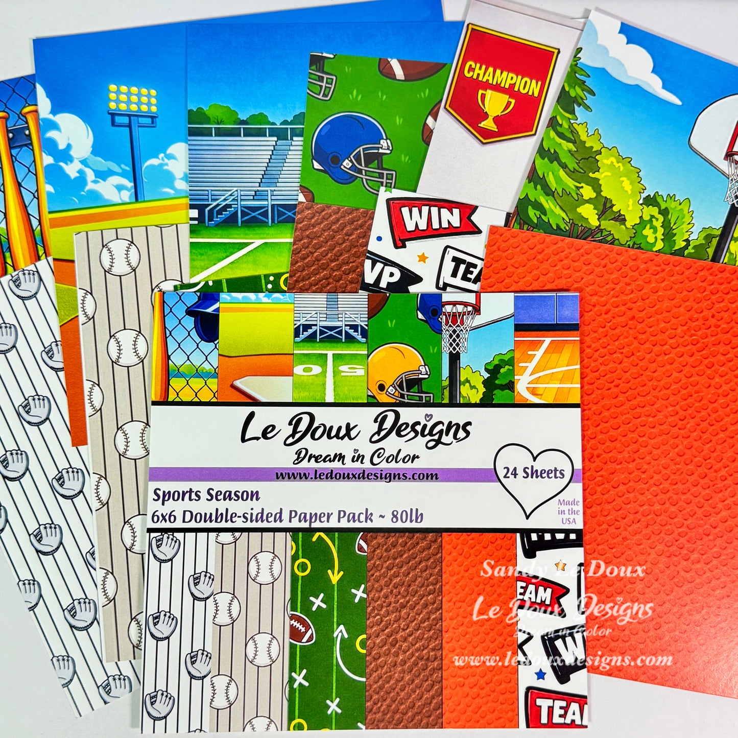 Sports Season Paper Pad