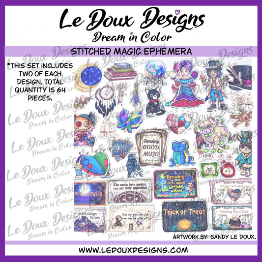 Stitched Magic Ephemera