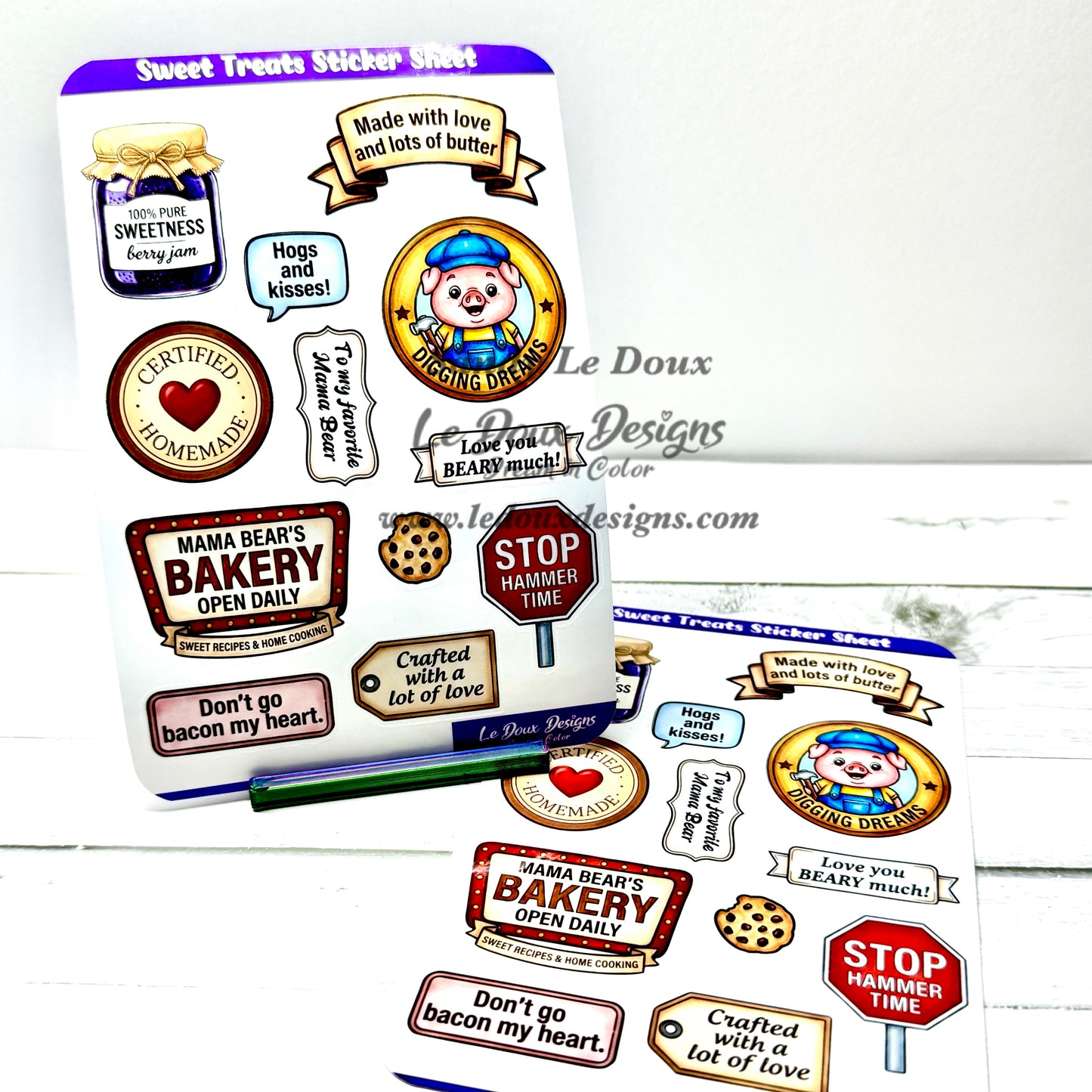 Sweet Treats Sticker Sheet
