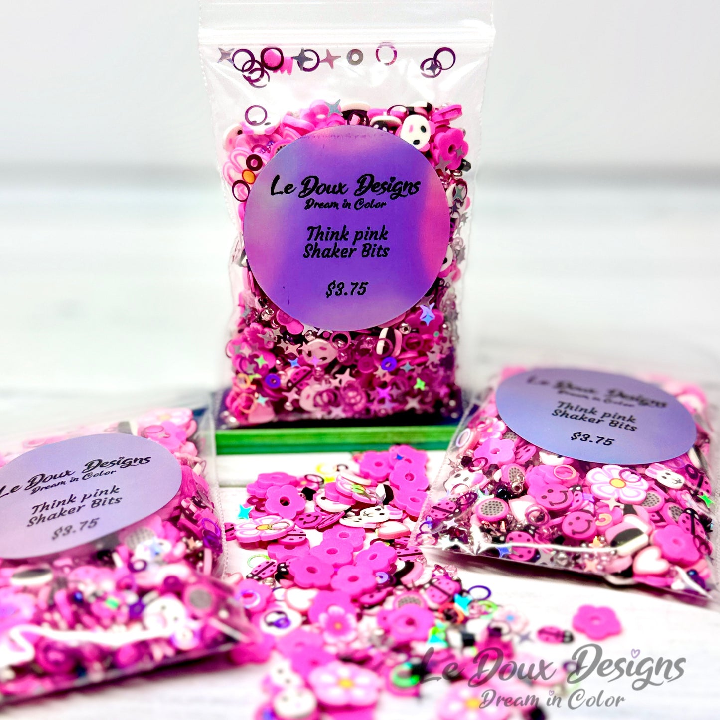 Think Pink Shaker Bits