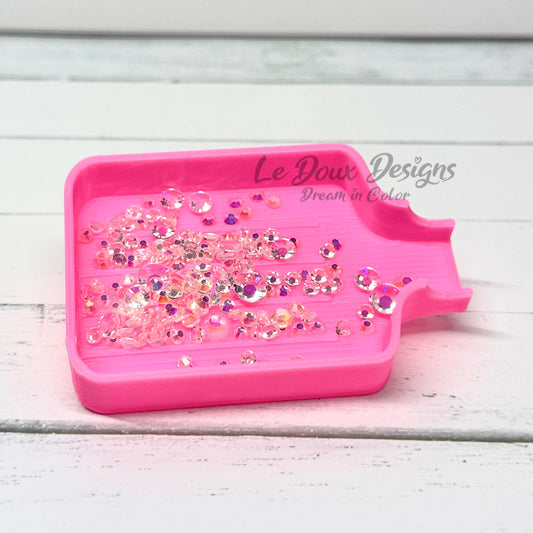 Tidy Pour Tray- Pink
