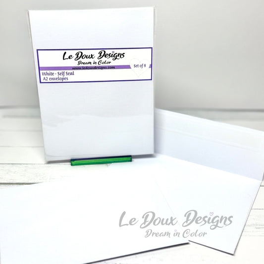 White Self Seal A2 Envelopes